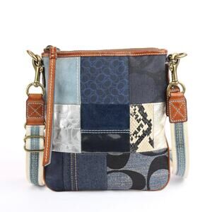 Coach Y2K Vintage Patchwork Crossbody Bag